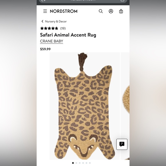 Crane Baby Leopard Rug - Picture 6 of 6